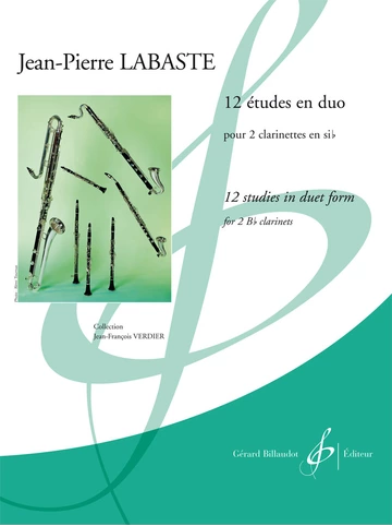 12 études en duo Visuel